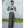 Load image into Gallery viewer, [Daiseiryuu 4 Series] ★Chinese-style tops★ Outerwear, shirts, long-sleeved shirts, sun protection, Chinese clothing, gray
