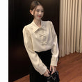 Load image into Gallery viewer, [KEKELI Series]★China style shirt★ 2color tops long sleeve shirt cute easy to match ladies
