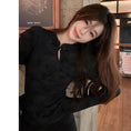 Load image into Gallery viewer, [KEKELI Series]★China style tops★ 2color shirt, long sleeve, ladies, slimming, sexy, easy to match
