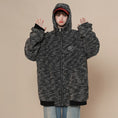 Load image into Gallery viewer, [Fujiman Series] ★Outer★ 2color Parka Outer Unisex Men's Hooded Large Size White Black
