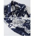 Load image into Gallery viewer, [HTTAOSUP Series]★Shirt★ 2color Tops Long Sleeve Shirt Floral Shirt Unisex Men's Casual Navy Red
