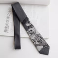 Load image into Gallery viewer, [Daiki Series] ★Tie★ Accessory Decoration Men's Birthday Present Retro Design Skull Skull
