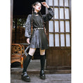 Load image into Gallery viewer, ✿New item! [Kokaisha --- Dragon dyed series] ★China style skirt★ Bottoms Mini skirt Pleated skirt Irregular
