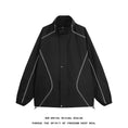 Load image into Gallery viewer, [V37 series]★Jacket★ 3color outerwear unisex men's stand neck black beige red
