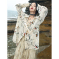 Load image into Gallery viewer, [Daiseiryuu 4 Series] ★Chinese-style tops★ Outerwear, shirts, long-sleeved shirts, sun protection, Chinese clothing, gray
