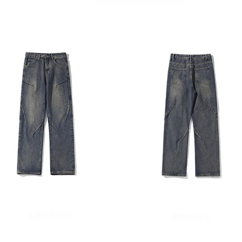 ✿New item! [BIGEMAN Series]★Pants★ 3color Denim Pants Bottoms Unisex Men's Large Size Jeans