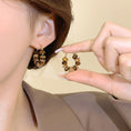 Load image into Gallery viewer, [GULIYA Series] ★Earrings★ 2 types pair accessories ladies retro unique design
