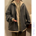 Load image into Gallery viewer, [CHAOMEICHEN Series]★Jacket★ 4color Outerwear Faux Layered Unisex Men's Large Size
