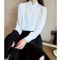 Load image into Gallery viewer, [SSCS Series]★China style tops★ Shirt 3color Chinese style shirt long sleeve black white red
