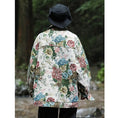 Load image into Gallery viewer, [OULANGSEN Series] ★Jacket★ Outerwear Unisex Men's Large Size Floral Pattern Retro Casual
