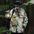 Load image into Gallery viewer, [OULANGSEN Series] ★Jacket★ Outerwear Unisex Men's Large Size Floral Pattern Retro Casual
