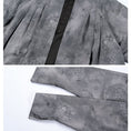 Load image into Gallery viewer, ✿New item! [Kokaisha---Dragon dyeing series] ★China style coat★ Long outerwear, happi coat, outerwear, tie-dye, gray
