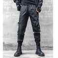 Load image into Gallery viewer, [WL Series]★Casual Pants★ Trousers Bottoms Cool Black Easy to match Harajuku style
