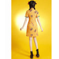 Load image into Gallery viewer, [SSJ Series]★China Dress★ One Piece Year-end Party Coming of Age Ceremony Yellow Yellow Short Length Slimming Wear
