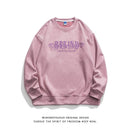 [Satoru Series]★Tops★ 3color Sweatshirt Embroidery Rose Unisex Men's Gray Apricot Pink