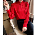 Load image into Gallery viewer, [SSCS Series]★China style tops★ Shirt 3color Chinese style shirt long sleeve black white red
