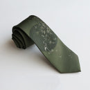 [Daiki Series] ★Necktie★ 2color Chinese Style Tie Accessory Decoration Men's Birthday Present Black Green