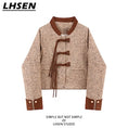 Load image into Gallery viewer, [LHSEN Series]★China style outerwear★ 2color blazer jacket short length China button
