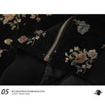 Load image into Gallery viewer, [Fleeing Earth Series]★Jacket★ 2color Outerwear Black Apricot Floral Pattern Ladies Cute
