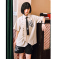 Load image into Gallery viewer, [Ancient Mystery House---Purification Series] ★Chinese-style trousers★ Bottoms, shorts, short pants, with chain, black
