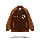 [BCBHQ Series]★Jacket★ 3color outerwear unisex men's stadium jacket brown black pink