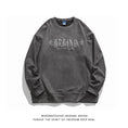 Load image into Gallery viewer, [Satoru Series]★Tops★ 3color Sweatshirt Embroidery Rose Unisex Men's Gray Apricot Pink
