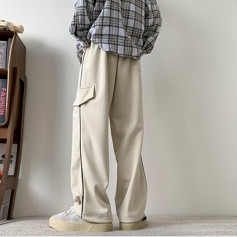 [V37 Series] ★Casual Pants★ 2color Pants Trousers Bottoms Unisex Men's Simple Easy to Match