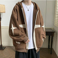 Load image into Gallery viewer, [TIAOTA series] ★Jacket★ 3color outer parka unisex men's color scheme casual apricot black brown
