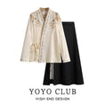 Load image into Gallery viewer, [YOYO CLUB Series]★Chinese style tops★ Chinese style shirt, Hanfu shirt, V-neck, embroidery, cute
