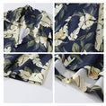 Load image into Gallery viewer, [HTTAOSUP Series] ★Shirt★ Tops, short sleeves, unisex, men's, floral pattern, blue, summer clothing, aloha shirt
