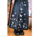 Load image into Gallery viewer, [Kokaisha---Butterfly Gin Series] ★Chinese-style skirt★ 2 colors Bottoms Wrap skirt Black Pink
