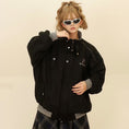 Load image into Gallery viewer, [PMFIVEE Series]★Jacket★ 2color Outerwear Unisex Men's Stand Neck Suede Black Brown
