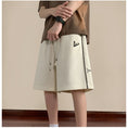 Load image into Gallery viewer, [BIGEMAN Series] ★Shorts★ 2 colors Bottoms Shorts Unisex Men's Sporty Black Beige
