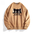 Load image into Gallery viewer, [Mmoptop Series] ★Tops★ 4color Sweatshirt Suede Unisex Men's Large Size Cat Cat Cat
