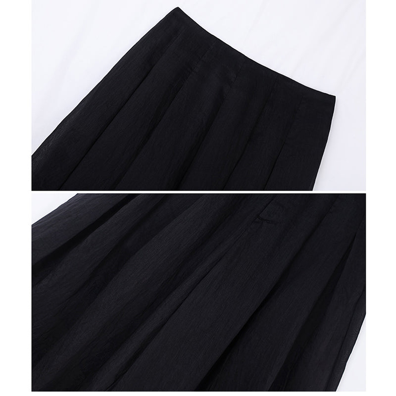 [Big Blue Dragon Series]★China style trousers★Bottoms Gaucho pants Loose Casual Black Black