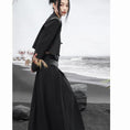 Load image into Gallery viewer, ✿New item! [Daiseiryusu series]★China style skirt★Bottoms Black Black casual slimming design
