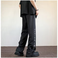 Load image into Gallery viewer, [V37 Series]★China style trousers★ 2color pants bottoms unisex men's large size letter pattern
