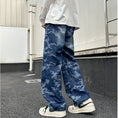 Load image into Gallery viewer, [BIGEMAN Series] ★Denim pants★ 2 colors Bottoms Unisex Men's Casual Simple Easy to match
