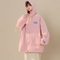 Load image into Gallery viewer, [Fujiiman Series]★Jacket★ 4color Outerwear Unisex Men's Hooded Large Size White Black Pink Blue
