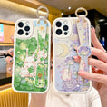 Load image into Gallery viewer, [CHENFU series]★Mobile case★ 3color Purple Green Blue iPhone 15 iPhone 14 iPhone 13 iPhone 12/11/XS/XR
