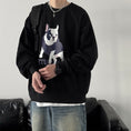 Load image into Gallery viewer, [V37 Series] ★Tops★ 3color Sweatshirt Unisex Men's Cat Cat Dog Cartoon Animal Pattern
