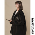 Load image into Gallery viewer, [Fujiman series] ★Jacket★ 3color outerwear unisex men's pink black green casual
