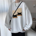 Load image into Gallery viewer, ✿Very popular item! [PPG Series] ★Tops★ 2color Regular type or brushed lining type Unisex Men's Sweatshirt Cat Cat Cat Cute
