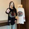 Load image into Gallery viewer, [YIPINSHAN Series]★China style tops★ 2color tops T-shirt embroidery white black
