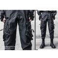 Load image into Gallery viewer, [WL Series]★Casual Pants★ Trousers Bottoms Cool Black Easy to match with design.
