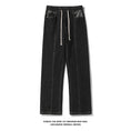 Load image into Gallery viewer, ✿New item! [BIGEMAN Series]★Denim pants★ 2color pants bottoms unisex men's large size black blue jeans
