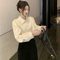 Load image into Gallery viewer, [KEKELI Series]★China style shirt★ 2color tops long sleeve shirt cute easy to match ladies
