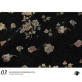 Load image into Gallery viewer, [Fleeing Earth Series]★Jacket★ 2color Outerwear Black Apricot Floral Pattern Ladies Cute
