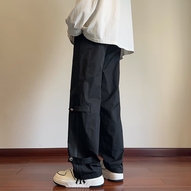 ✿New item! [BIGEMAN Series]★Casual Pants★ 2color Pants Bottoms Unisex Men's Large Size Easy to Match Black Beige