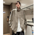 Load image into Gallery viewer, [V37 Series]★Jacket★ 2color Outer Suede Unisex Men's Retro Cool Stand Neck
